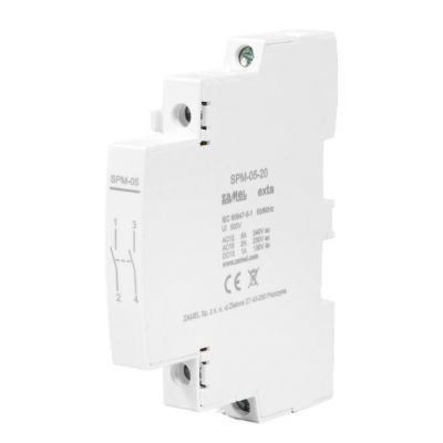 Styk pomocniczy do styczników serii ZAMEL EXTA STM 5A 2NO TYP: SPM-05-20 ZAMEL (EXT10000313-WUN)